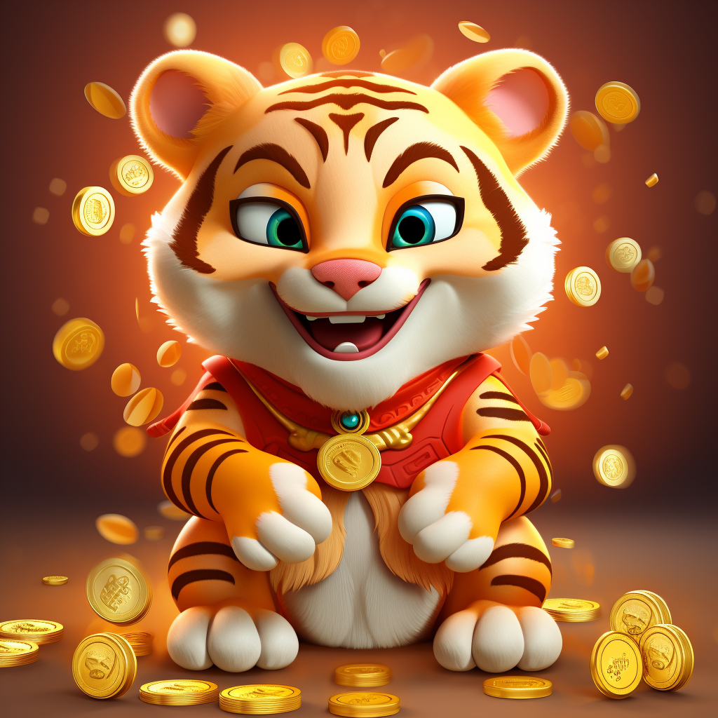 Tiger Fortune Cartoon Style