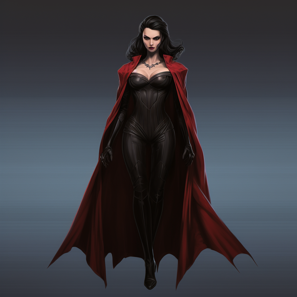 Heroic animated woman vampire from Marvel Comics