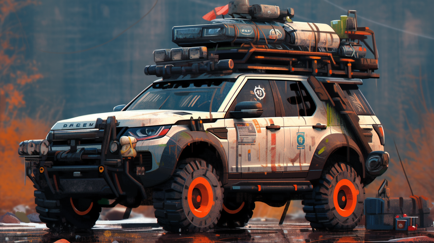 Repulsive Anime Land Rover Discovery