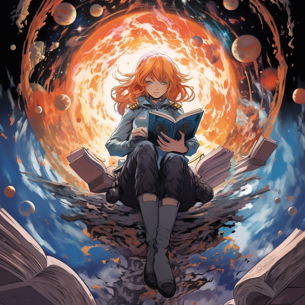 Anime Style Book Event Horizon