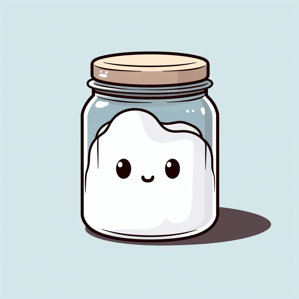 Adorable Anime Ghost in Jar