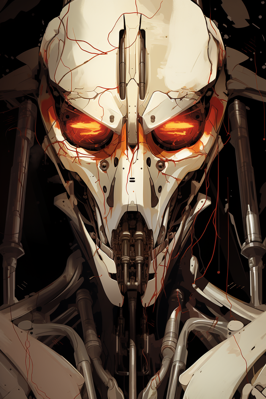 Anime depiction of General Grievous