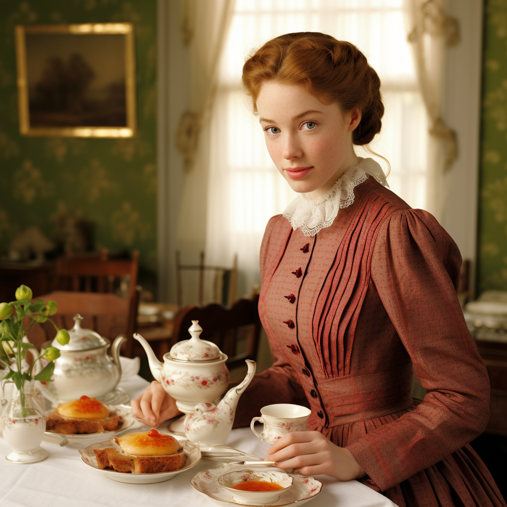 Anne Shirley serving wrong drink