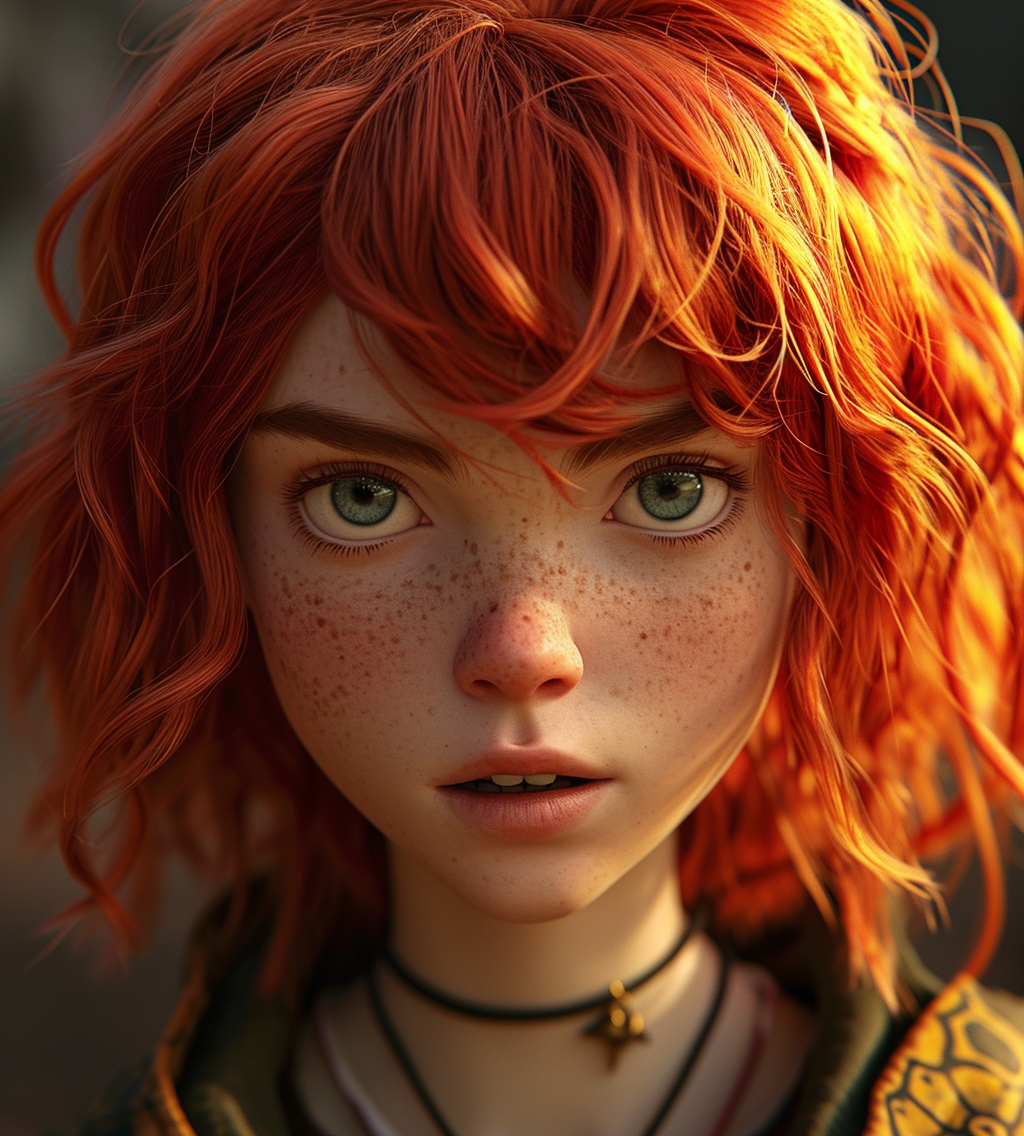 Annie League of Legends Photorealistic 8k