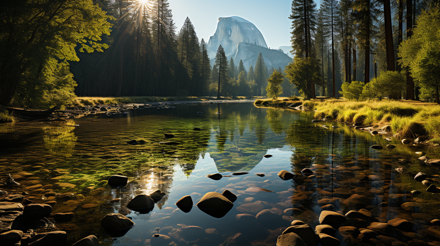 Stunning Half Dome Landscape Photography