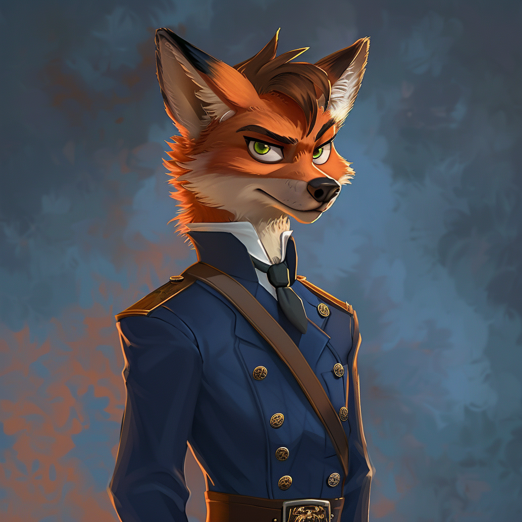 Regency Era Fox Officer