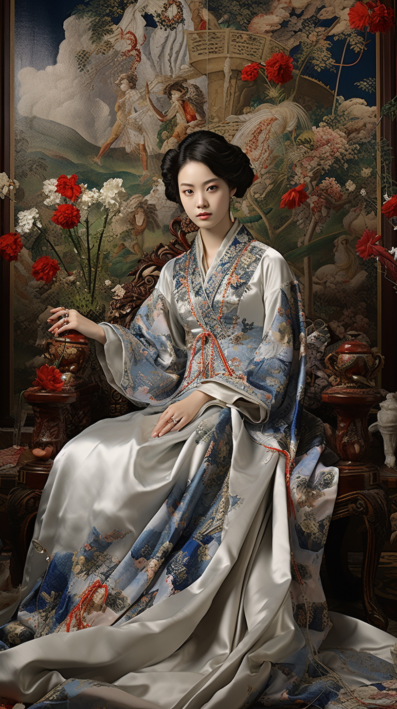 Qiu Jin Intervenes in Forced Marriage Ceremony