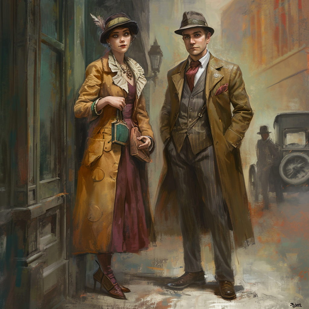 Two 1920s antique dealers playing Call of Cthulhu game