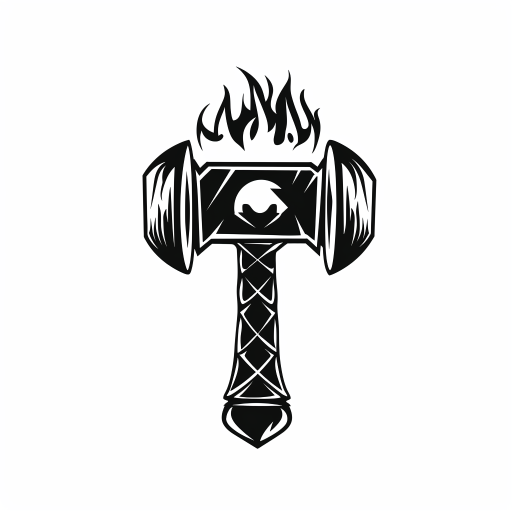 Anvil Hammer Fire Icon