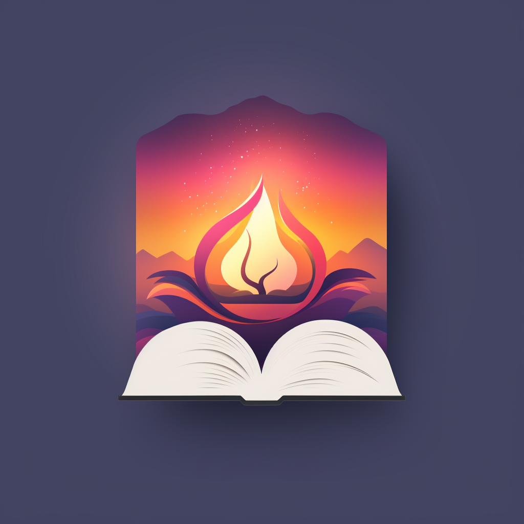 Bible translation app logo design