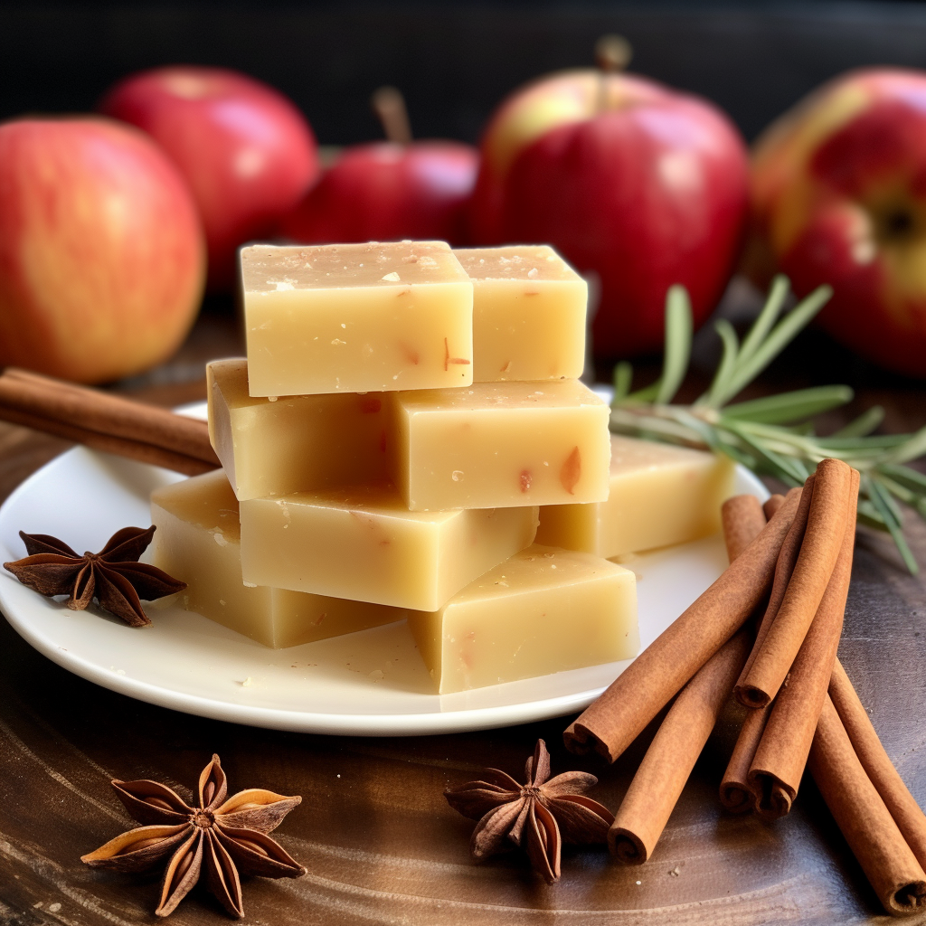 Attractive Apple Cinnamon Wax Melt Labels