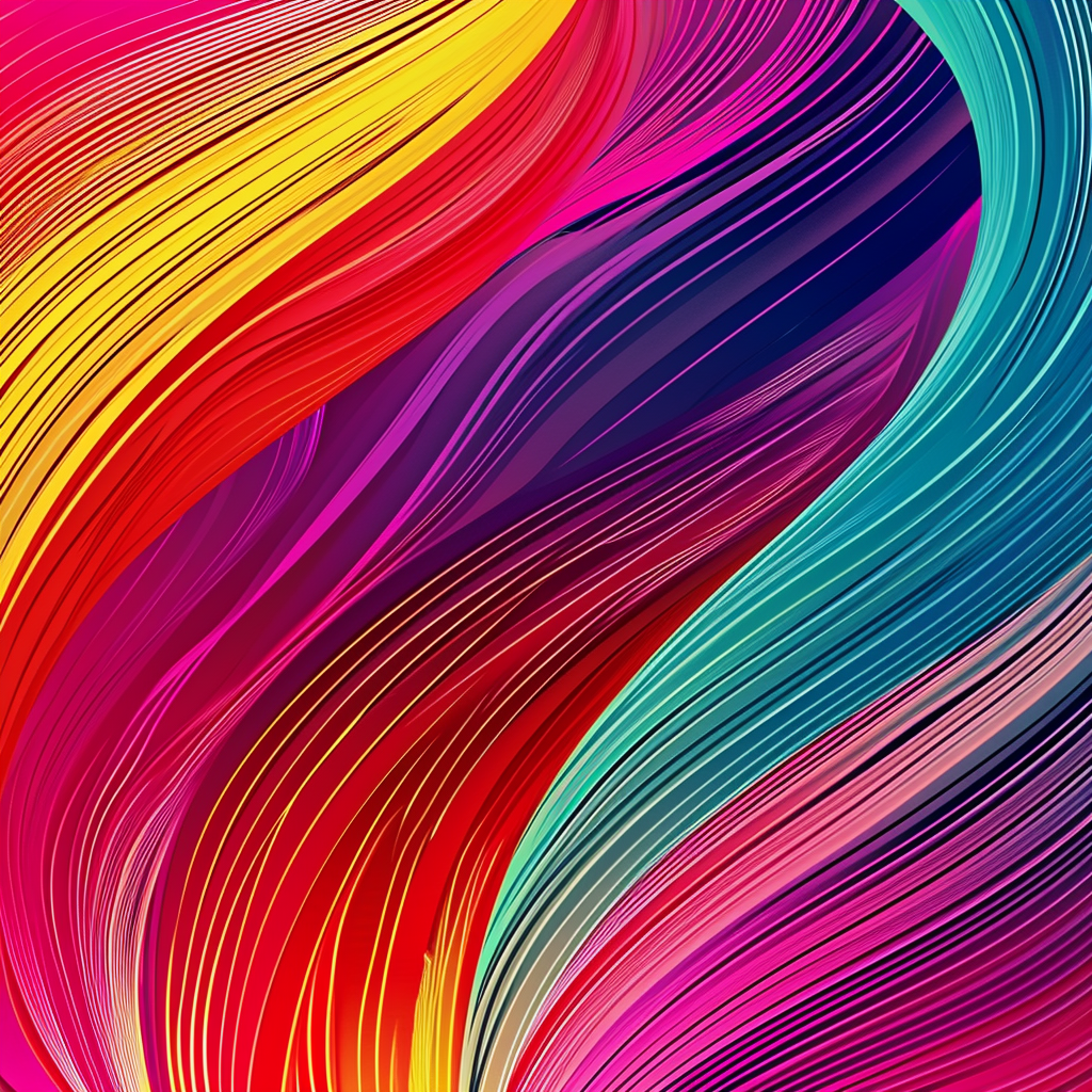 iPhone 15 Colorful Patterns Wallpaper