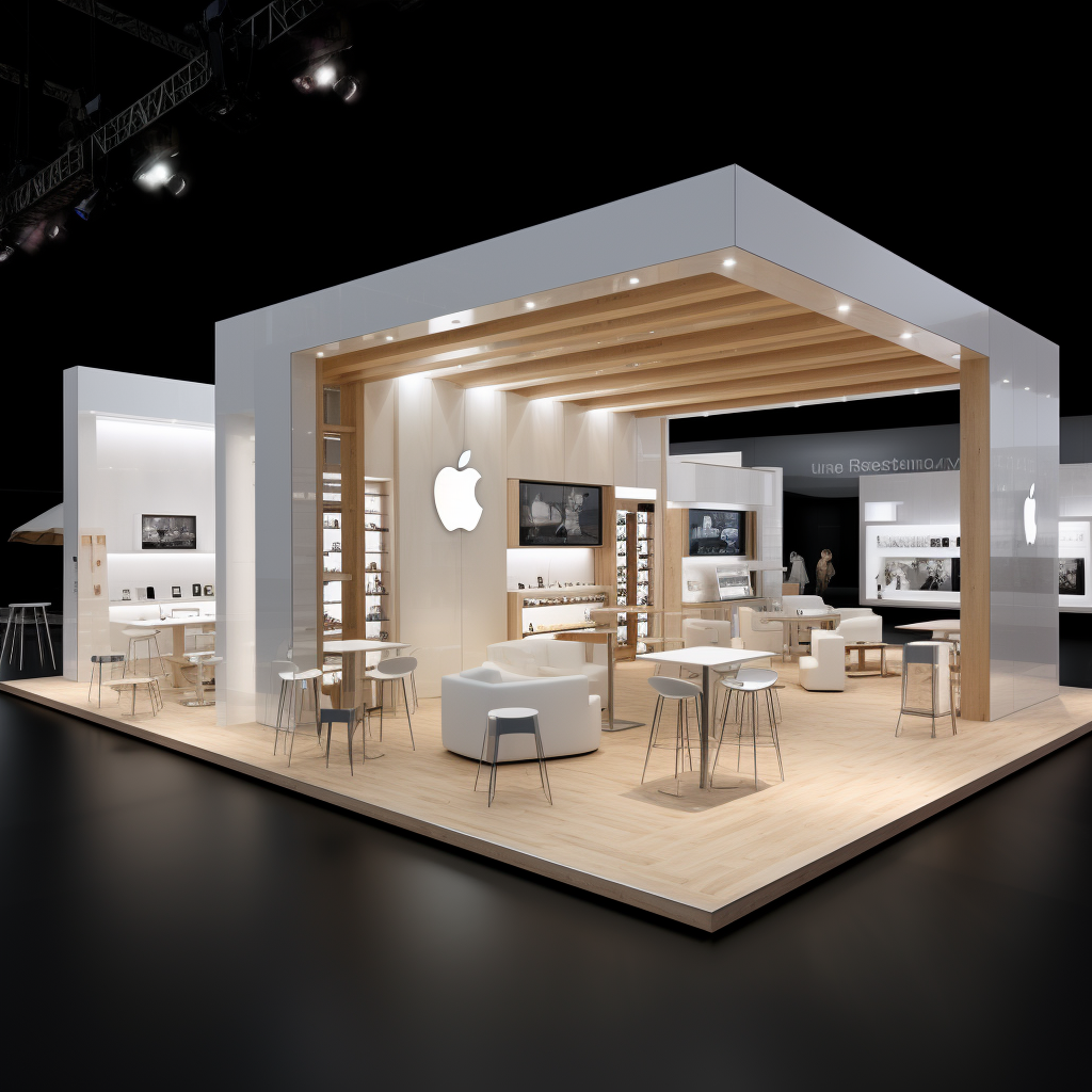 Apple Exhibition Stand Design Showcase