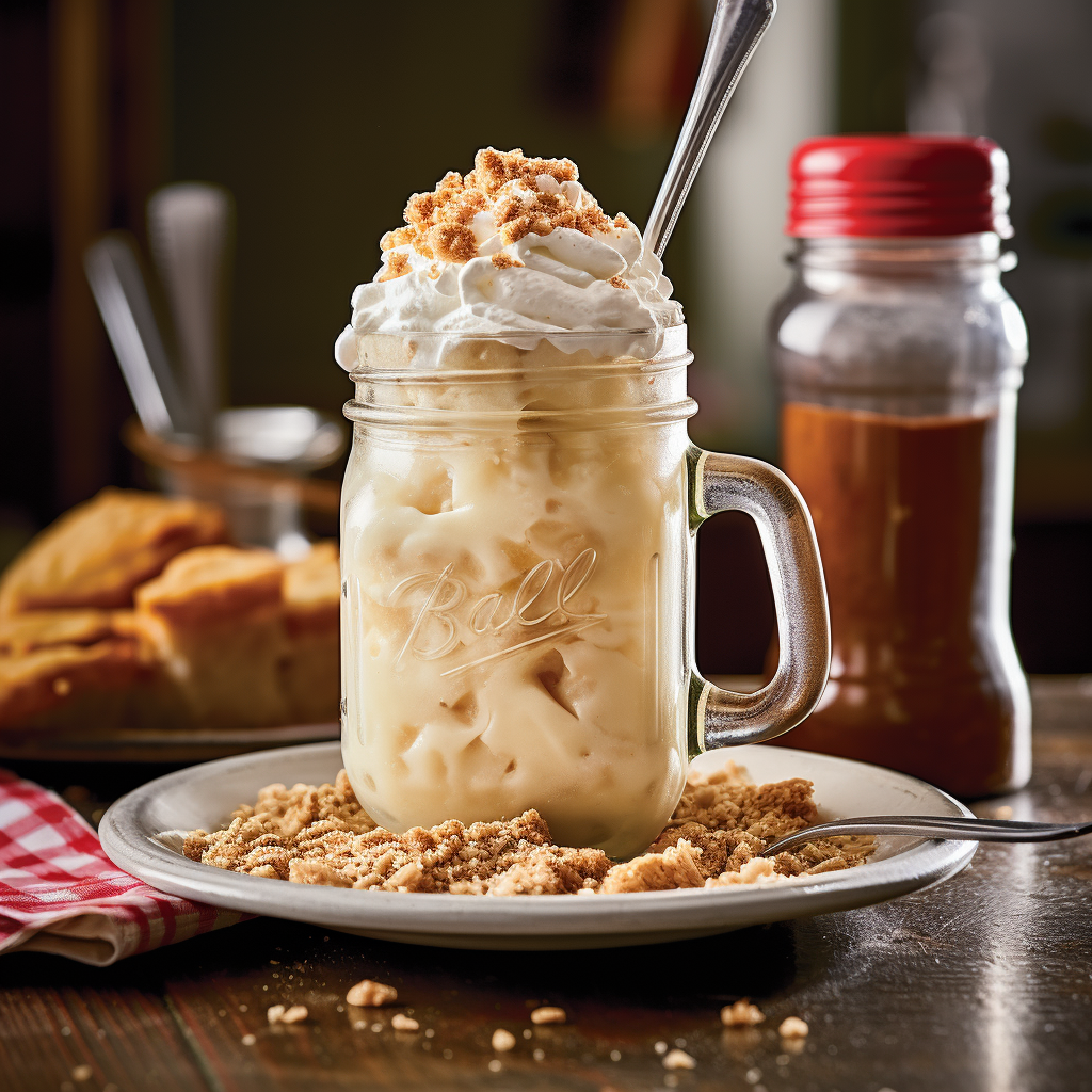 Thick and Creamy Apple Pie Shake