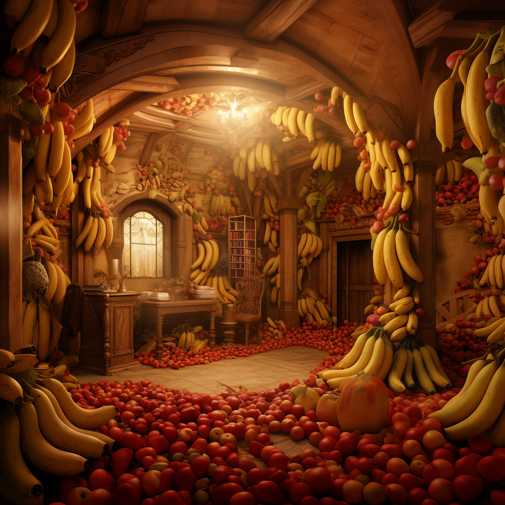 Apples and Bananas in a Room