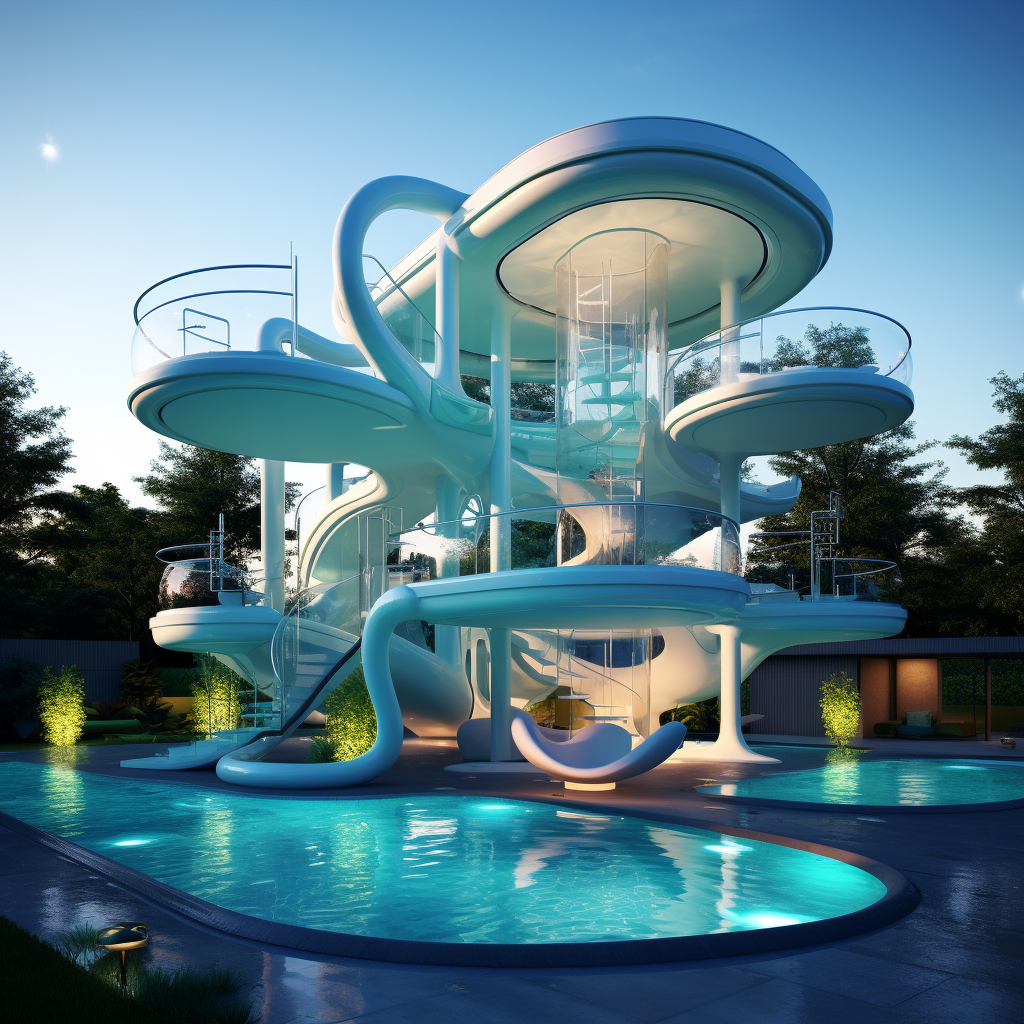 Stunning Aqua Park Modern House with Pool