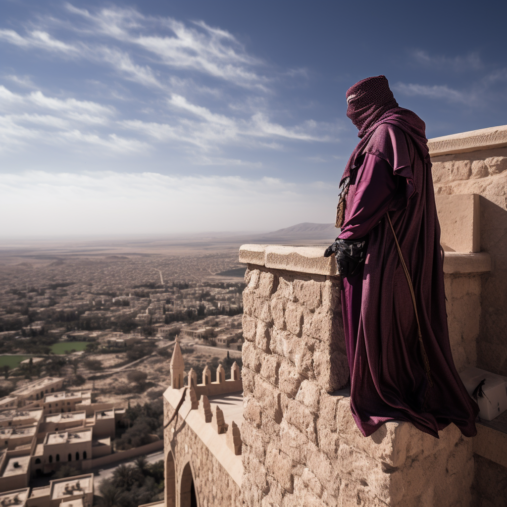 Joker Man at Arab Castle