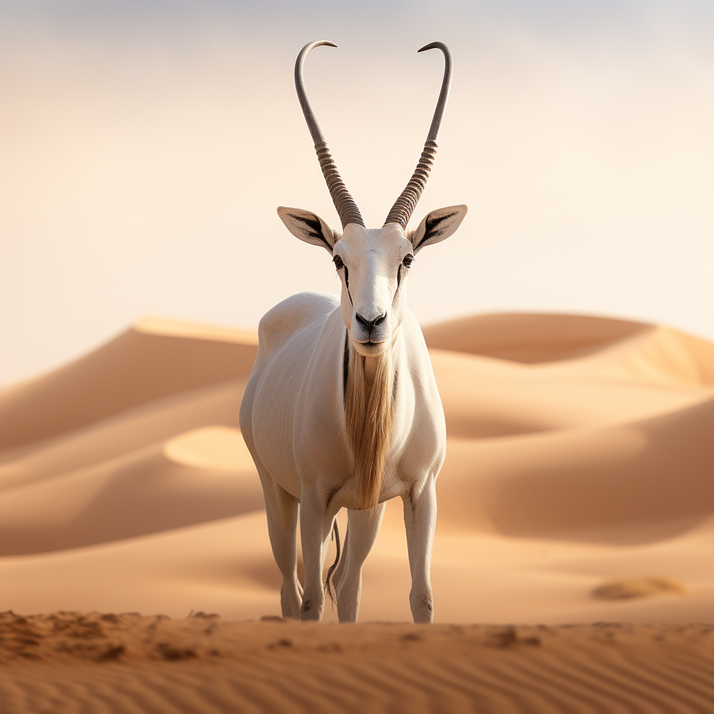 Arabian Oryx wildlife photography