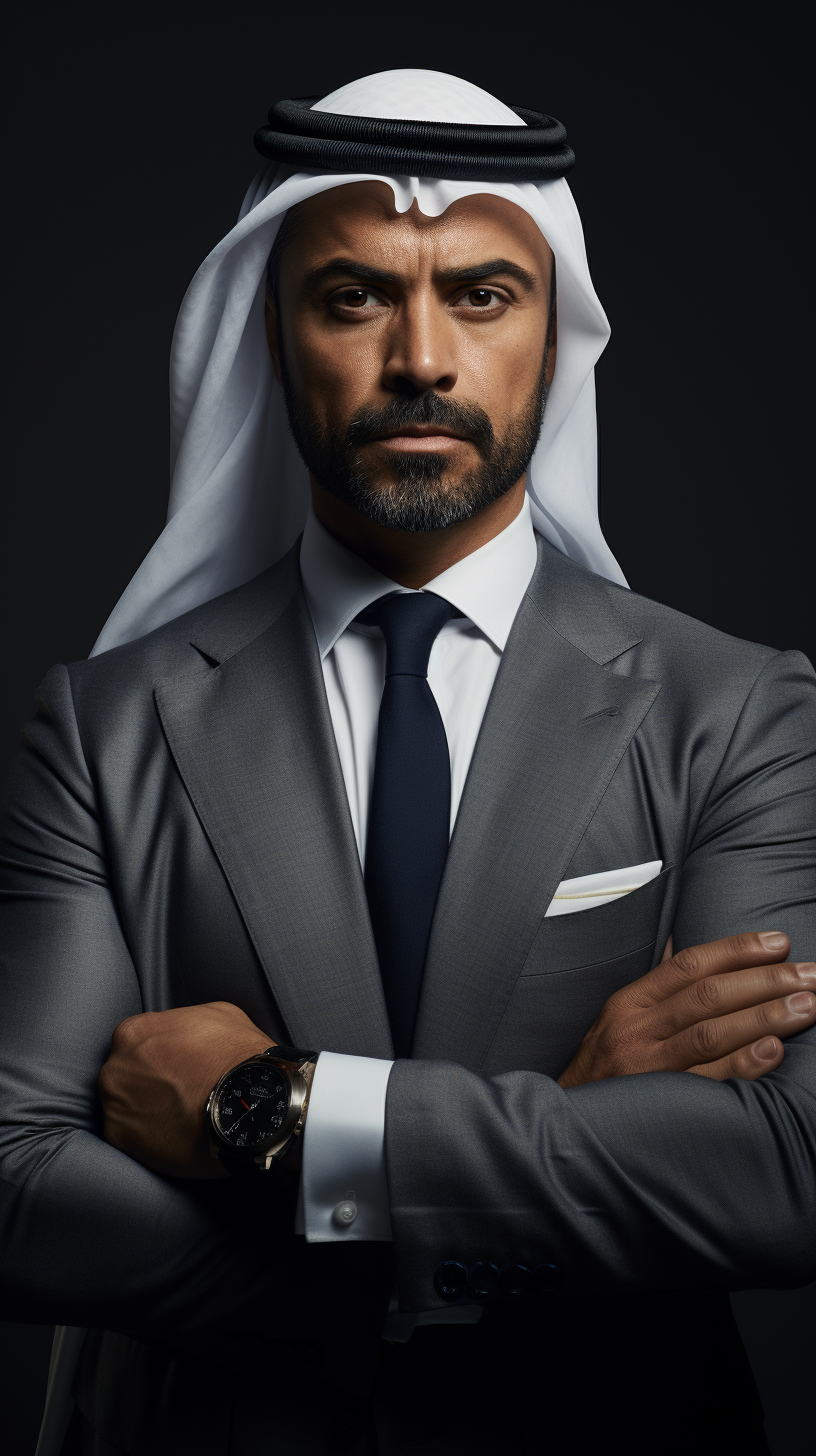 Portrait of Arabic-Australian Retail CEO