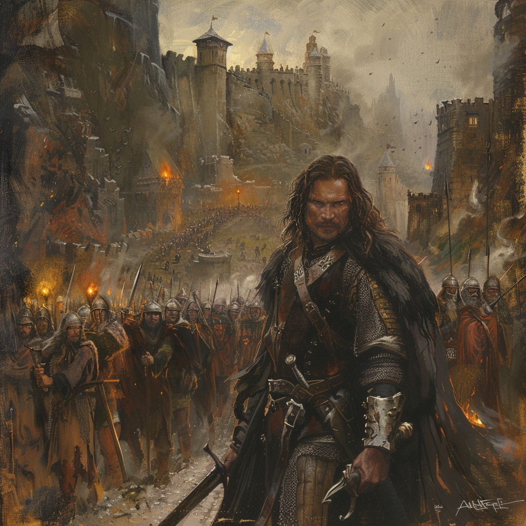 Aragorn arrives at Helm's Deep