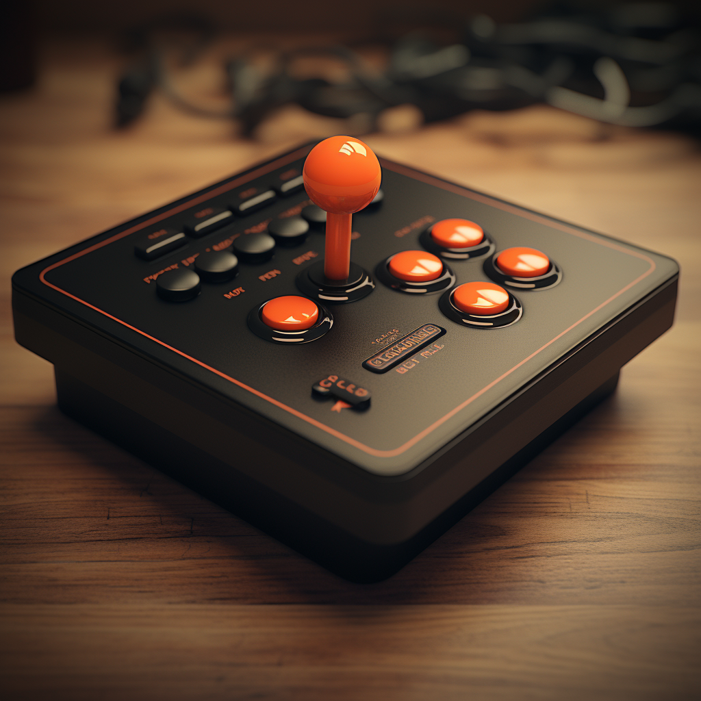 Retro arcade joystick controller