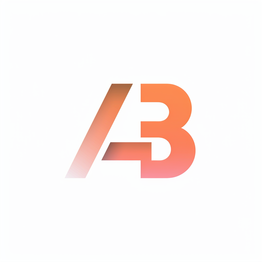 Architect Logo AB Minimalist Design