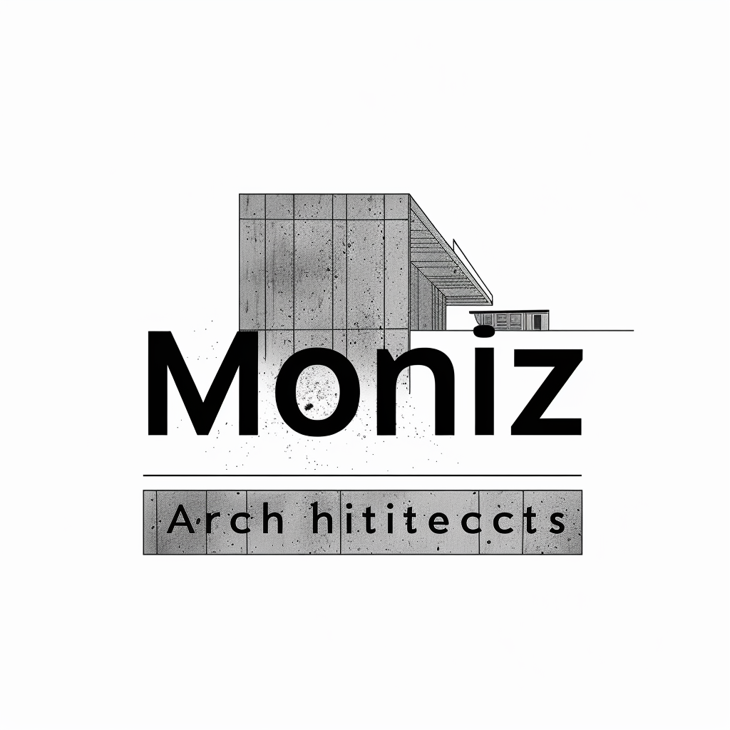 Moniz Architects logo design