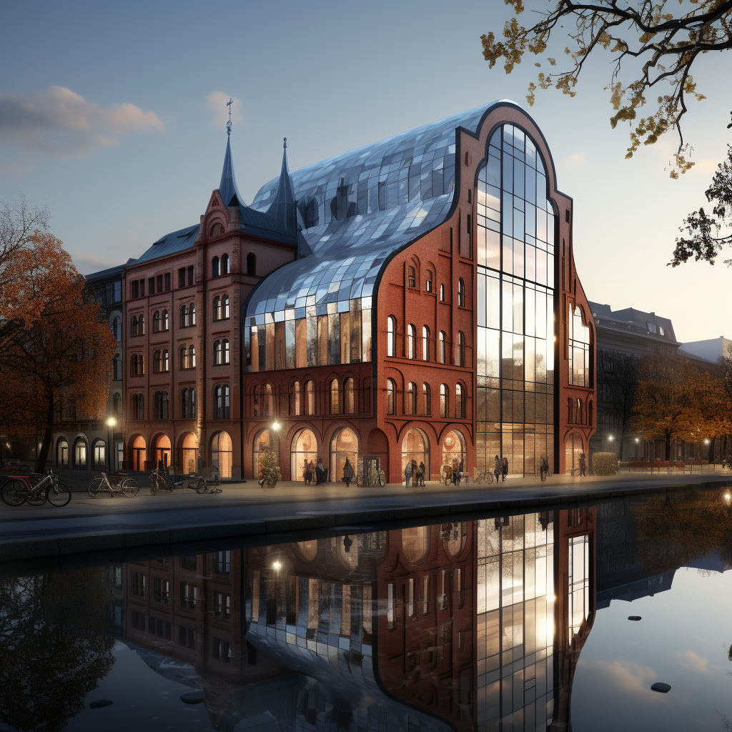 Architecture Mir Rendering Kallmorgenhaus Hamburg