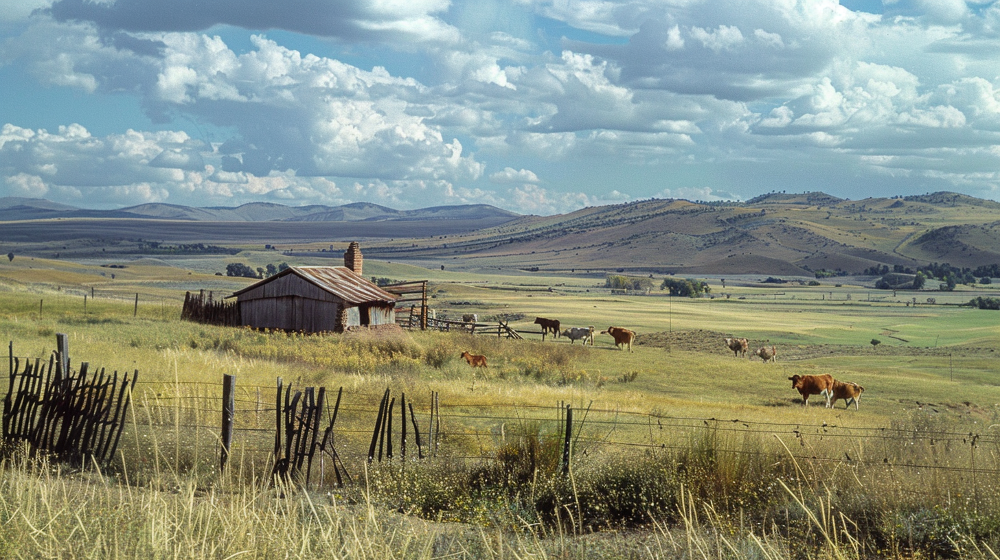 Argentina rural scene 1959