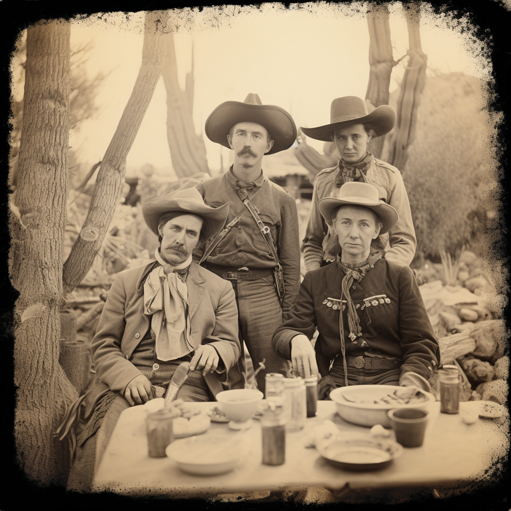 19th Century Polaroid Photo of Arizona