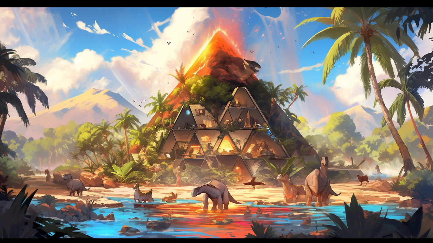 Ark Survival Evolved Illustration Image