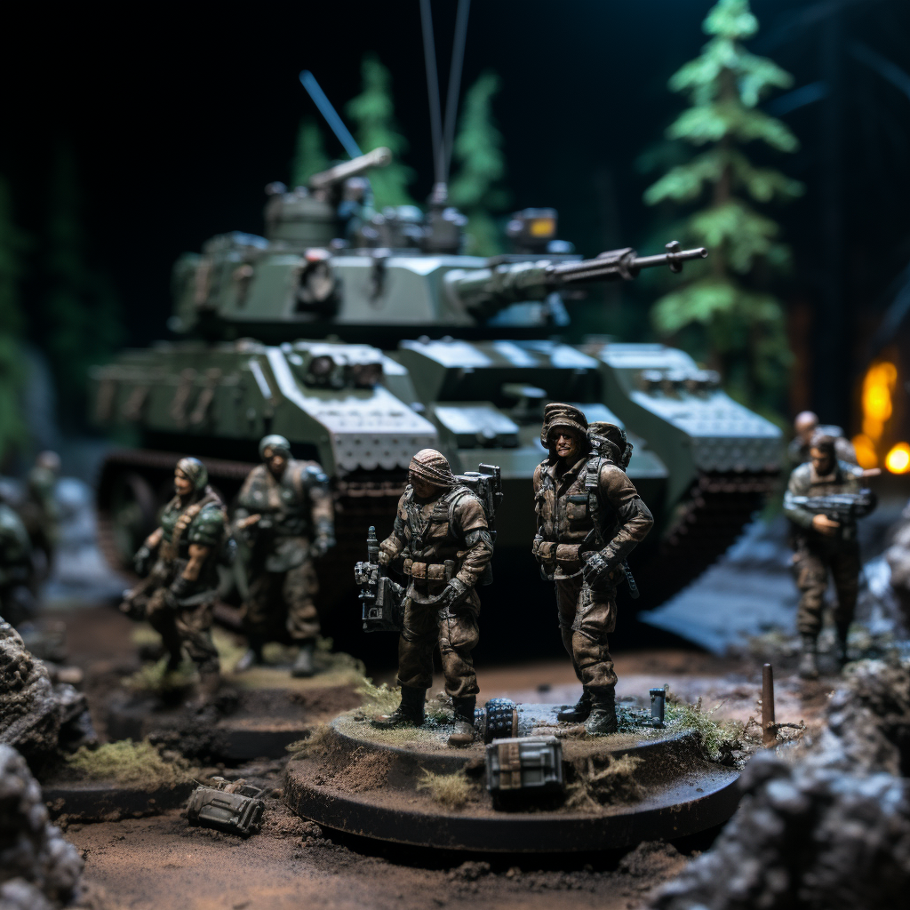 Army Night Stalkers on Base