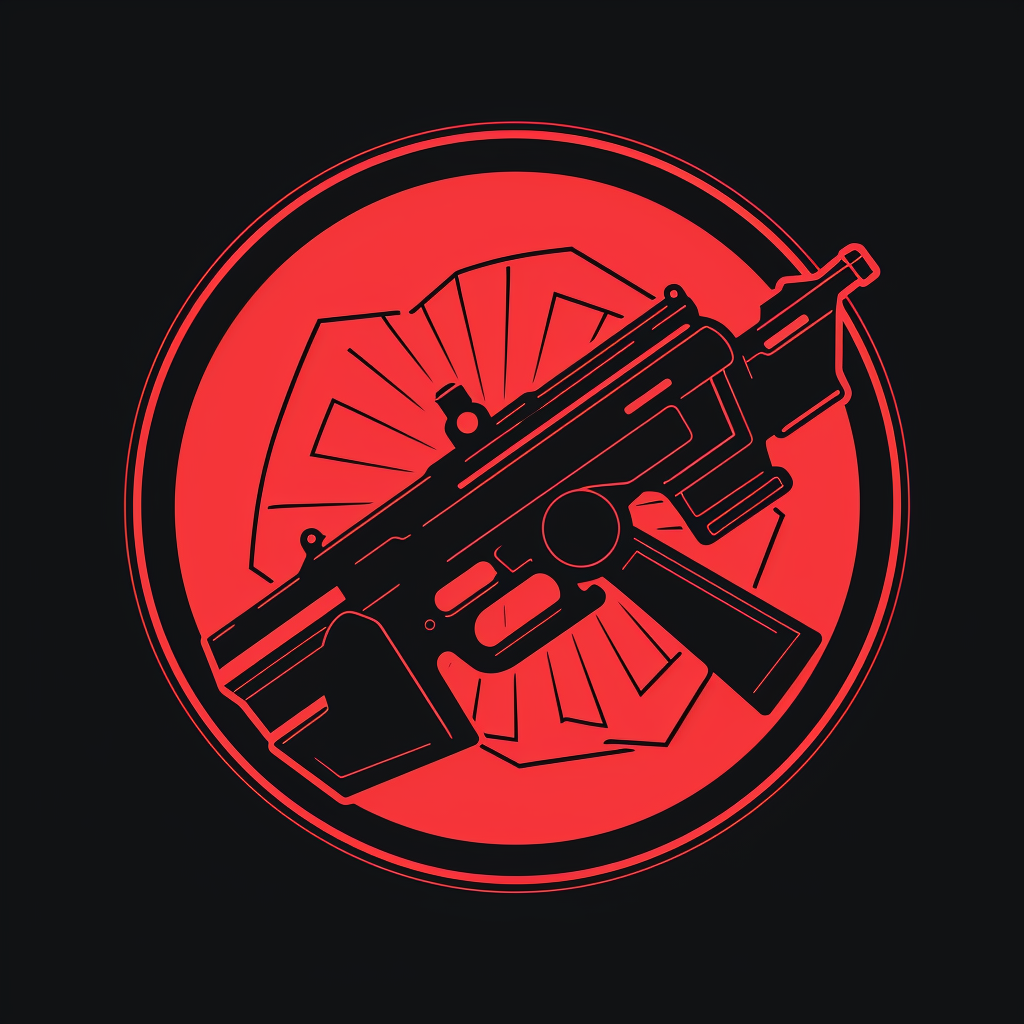 Minimalistic Arsenal Gunners Logo