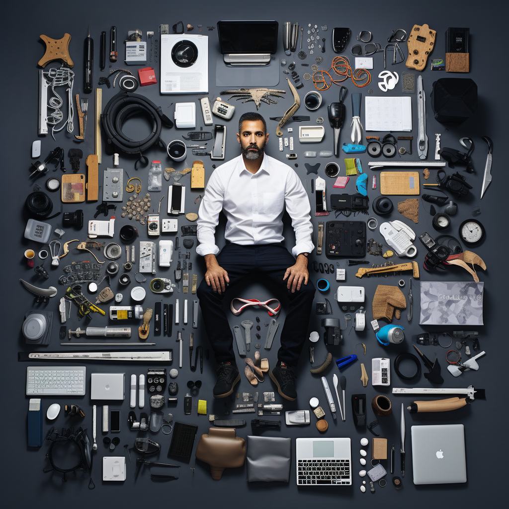 Knolling Art Director Worker