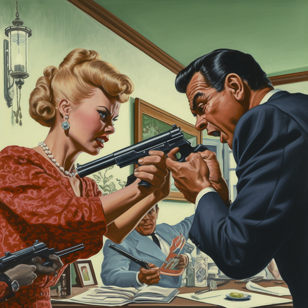 Arthur Sarnoff Enemies Style Art