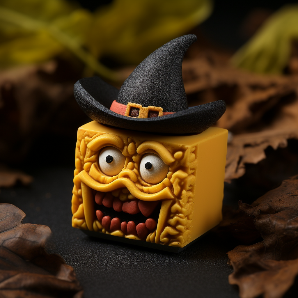 Artisan Ogre Pumpkin Hat Keycap Image