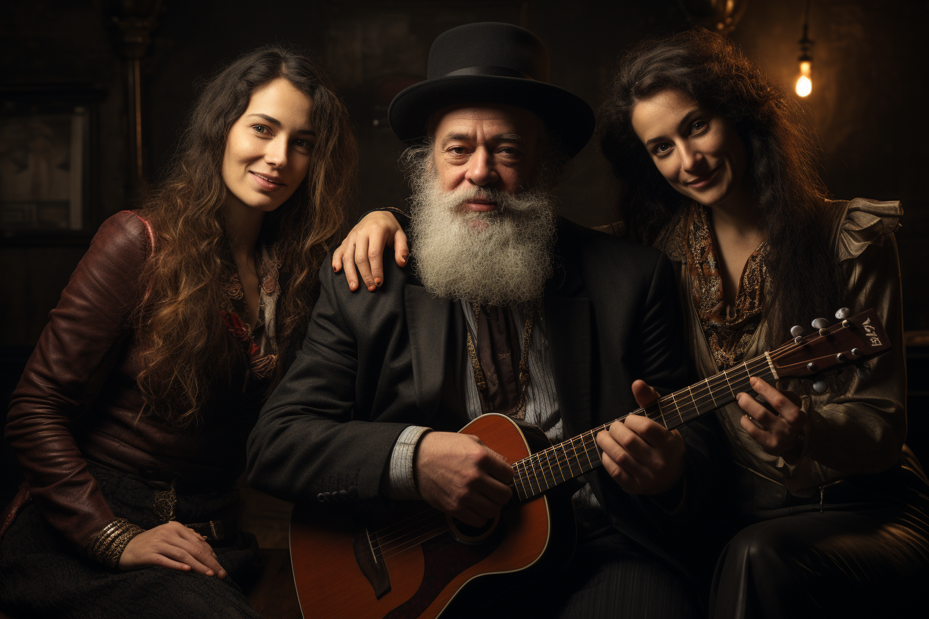 Jewish music with artistic inspiration