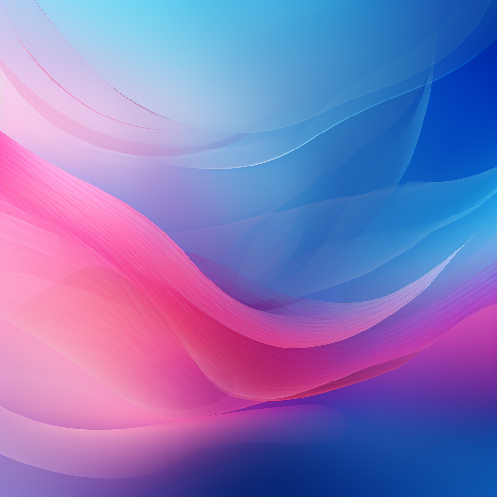 Artistic web design color gradients background in blue and pink