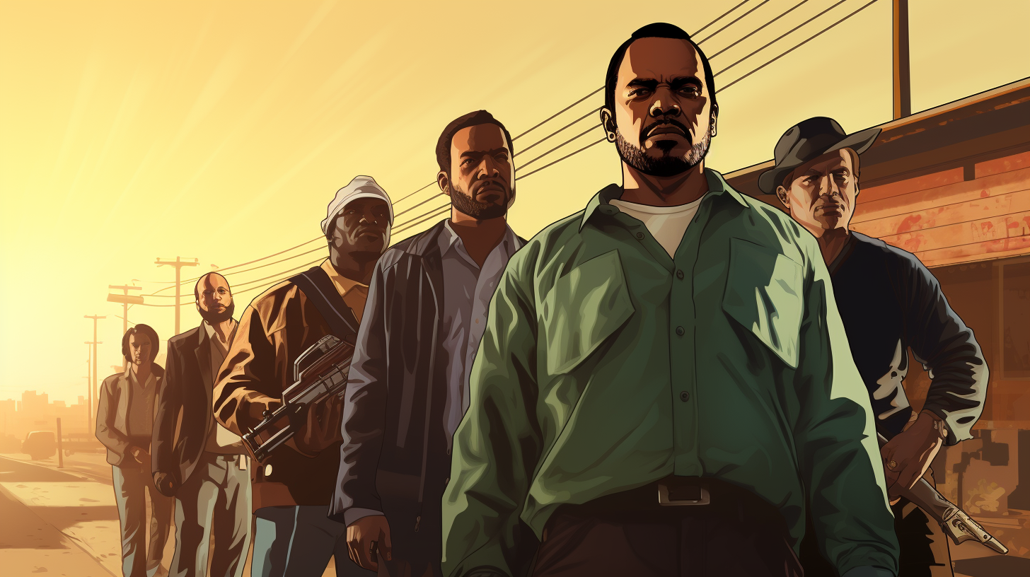 Artwork of GTA 5