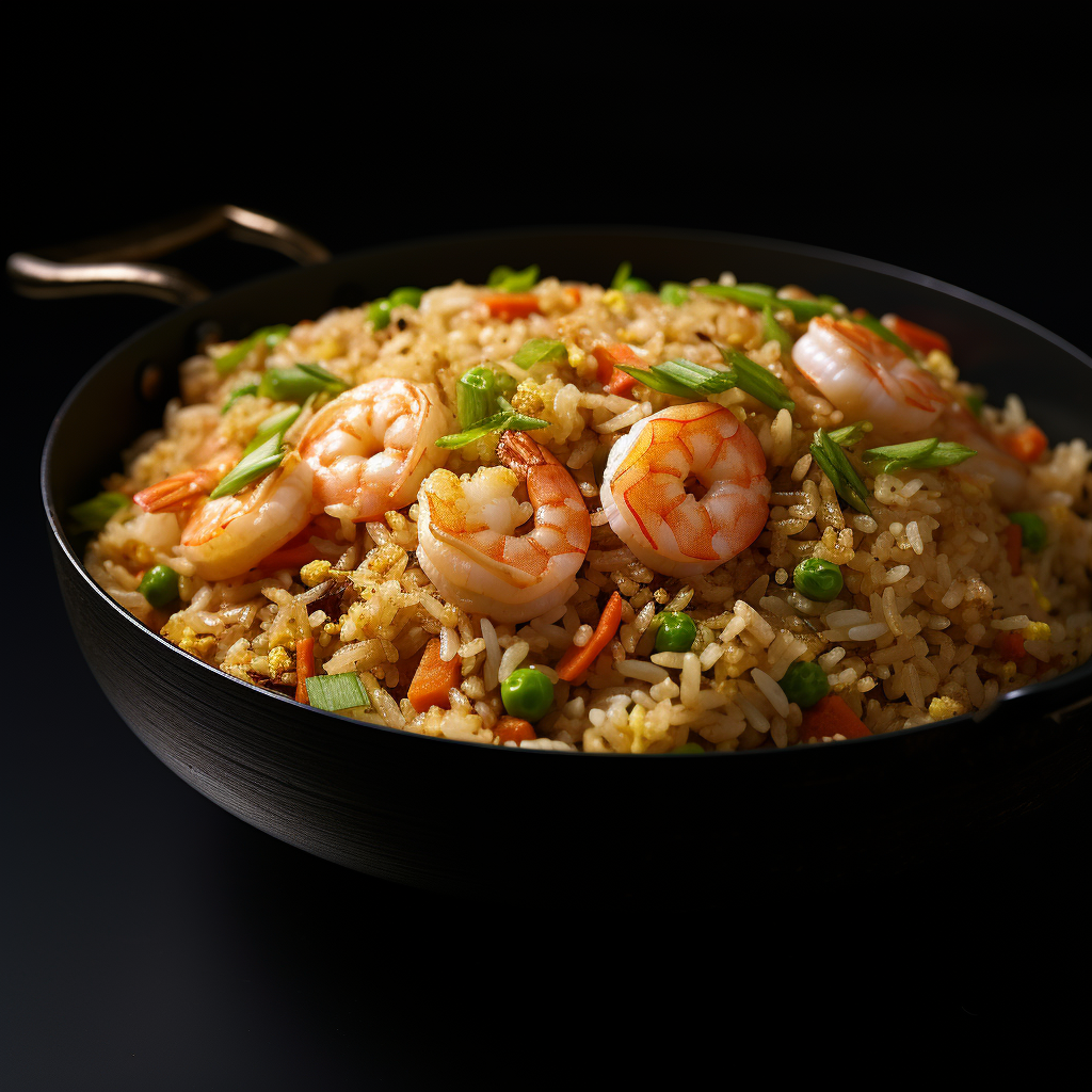 Asian Style Shrimp Fried Rice