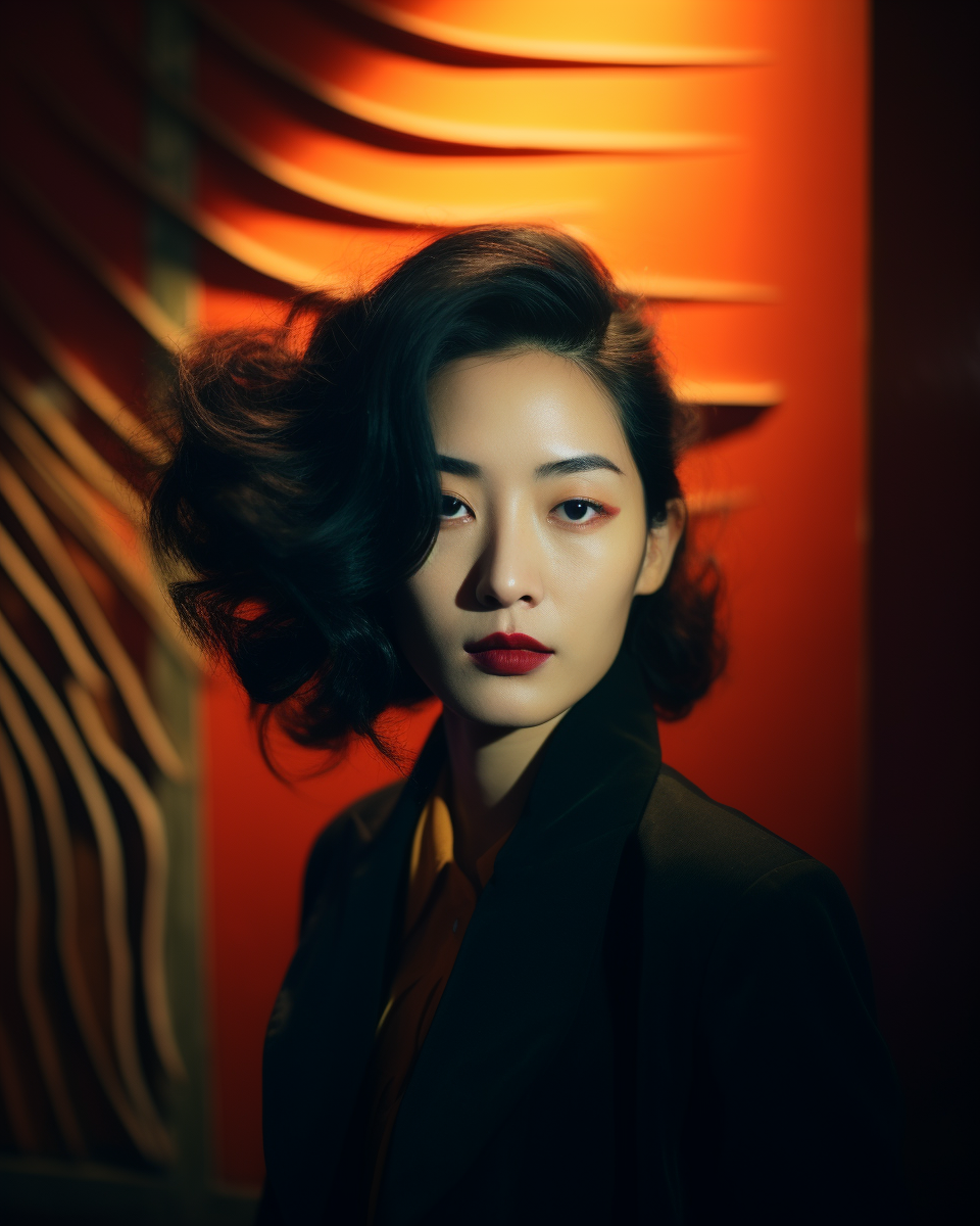 Asian Woman Hair Wood Wong Kar-Wai