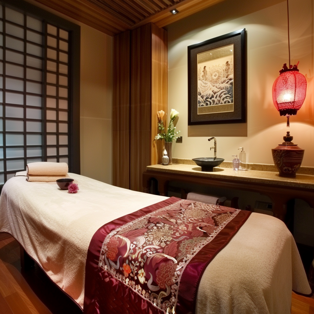 Relaxing Asian Message Spa Treatment