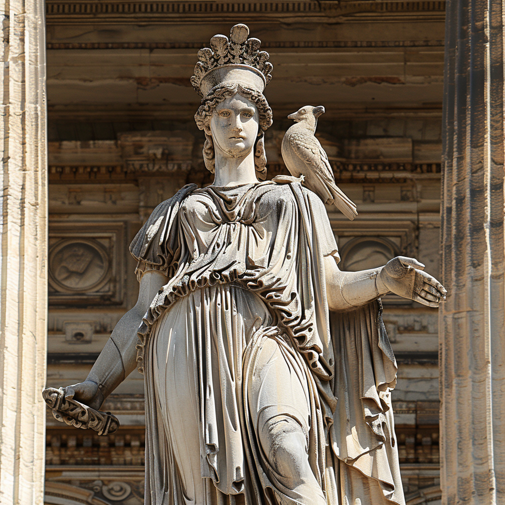 Athena Greek Goddess Statue