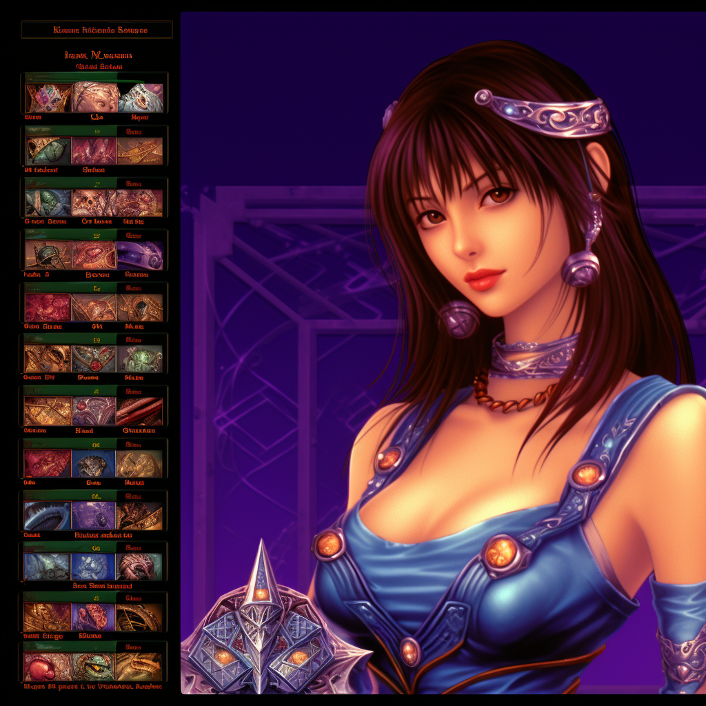 Female Yuhgioh Windows Interface