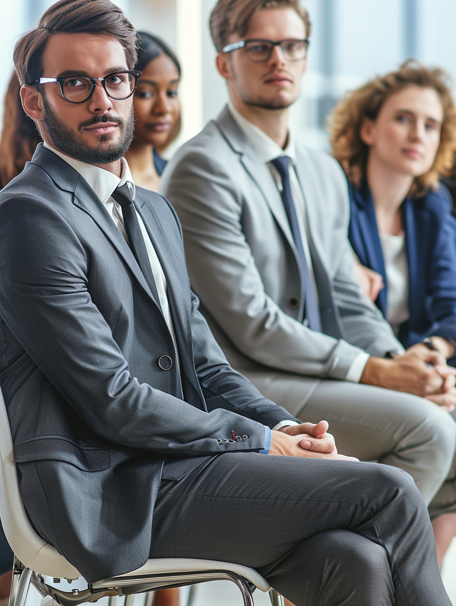 Body Language Office Diversity Image