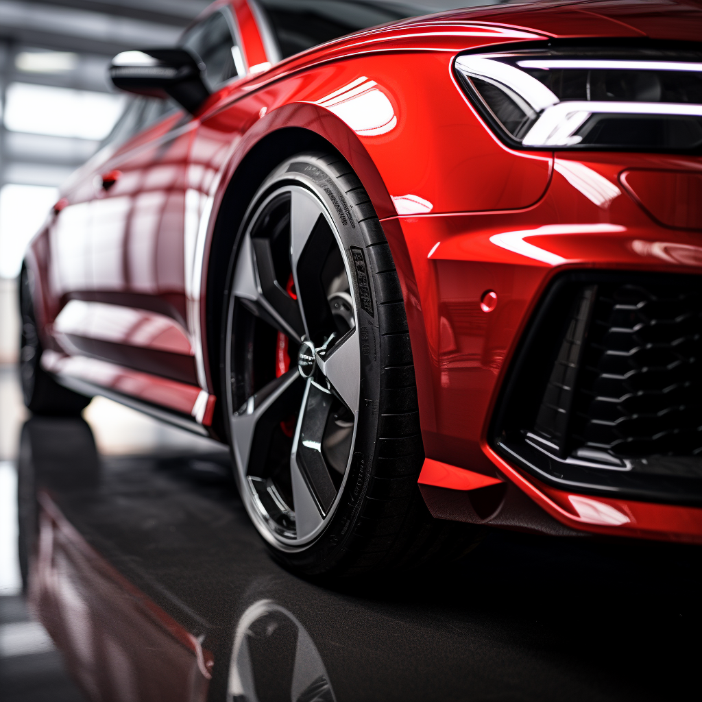 Audi RS6 Macro Photography Detailing Realistic