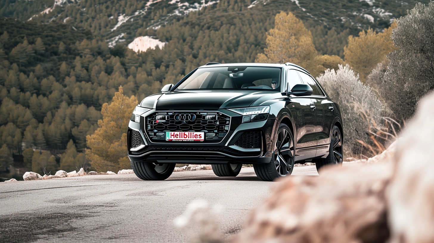 Audi Q8 Hellbillies Script Font