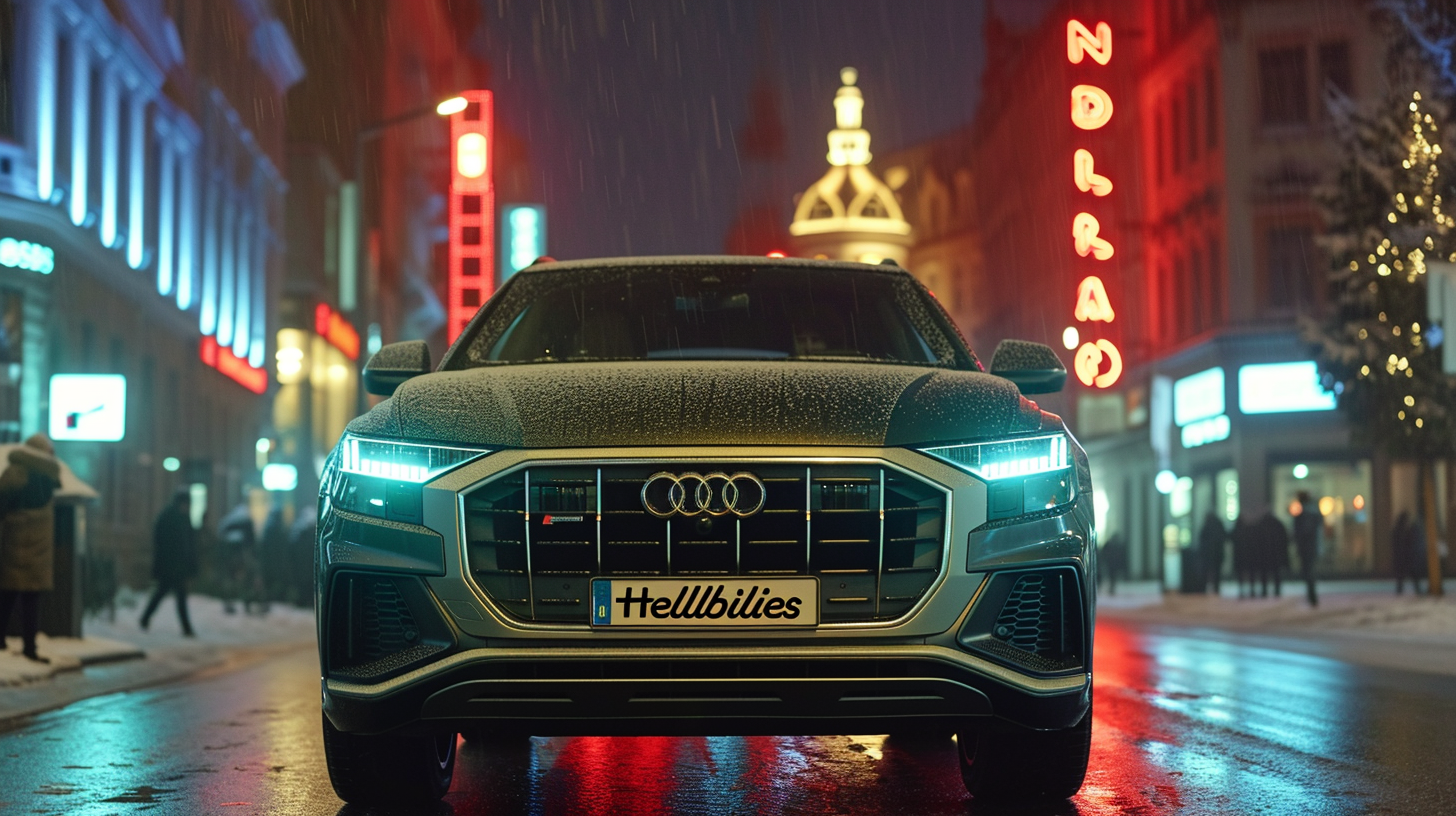 Audi Q8 Hellbillies Text