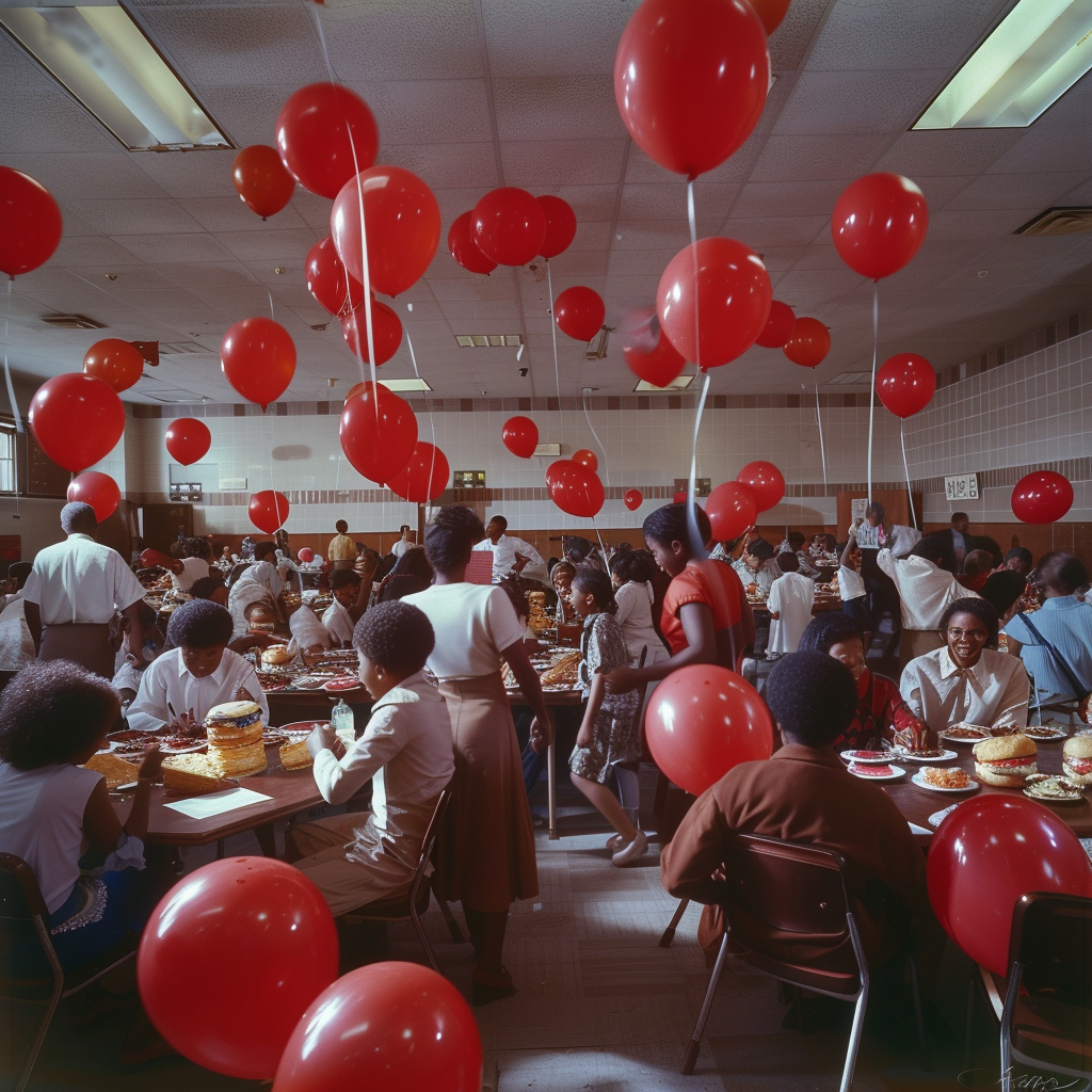 Aunt Jemima balloon fight party