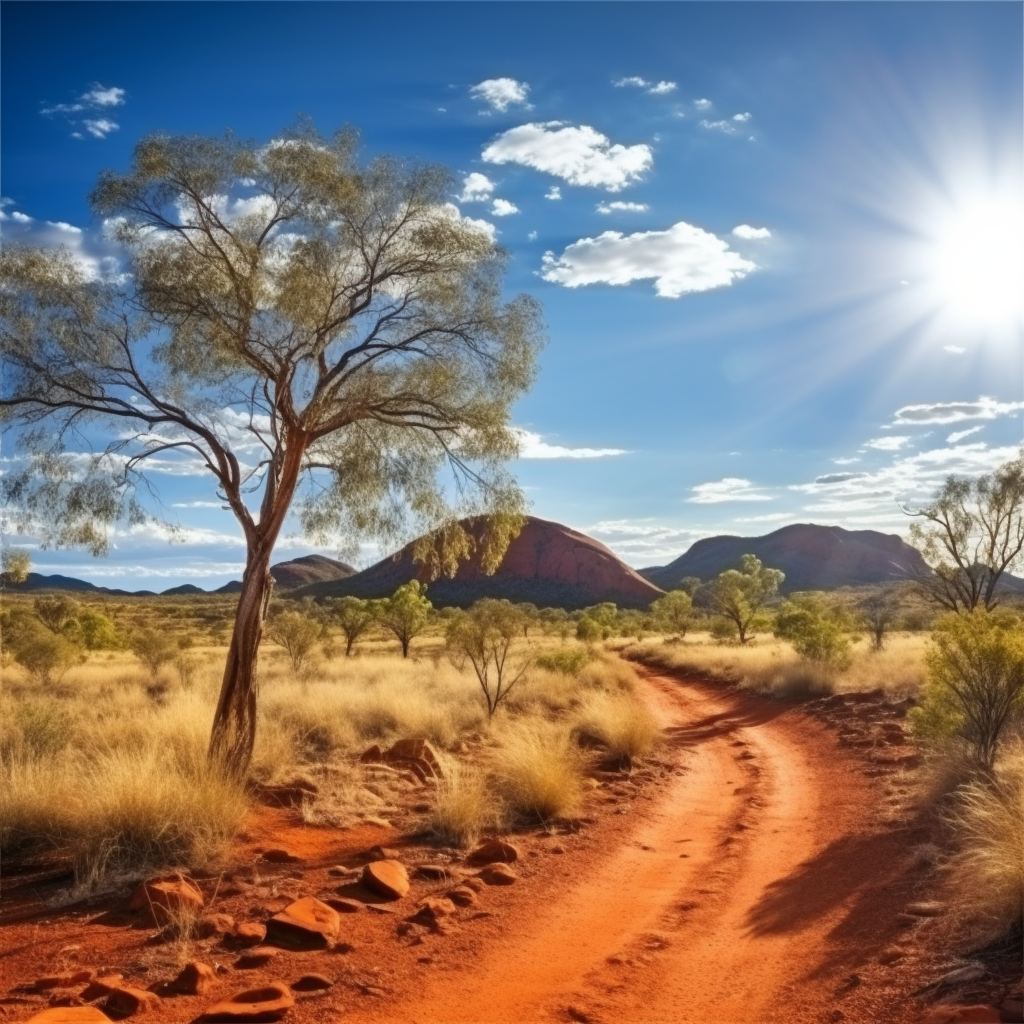 Beautiful Australian Outback Scenery